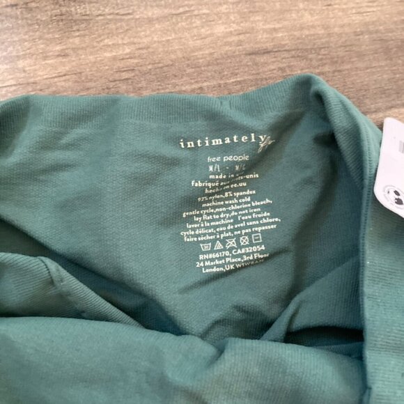 NWT Intimately Free People Tati Seamless Tube Bodysuit Pine Sz M/L - Picture 5 of 5